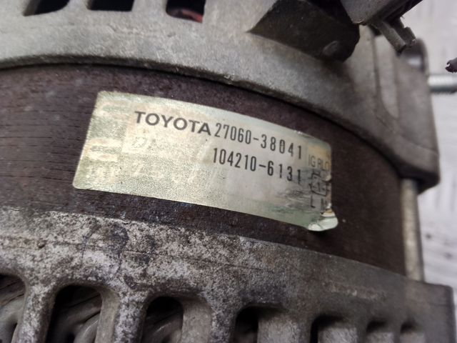 Автомобильный генератор 2706038041 TOYOTA