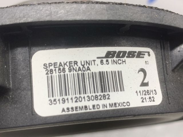 NISSAN 281569NA0A Динамик передней двери в наличии Черновцы