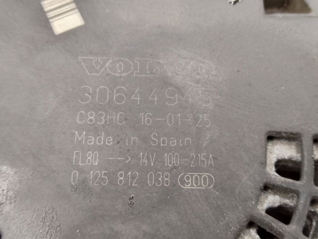 30644945 VOLVO Генератор купить в Житомир