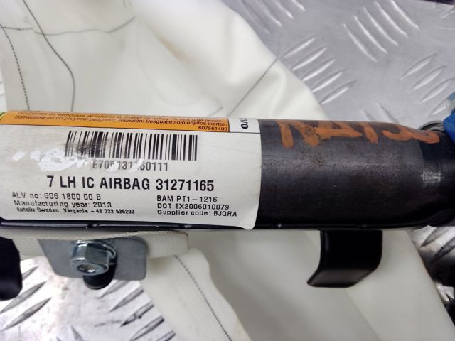 VOLVO 31271165 Подушка безопасности (AIRBAG) шторка боковая левая в наличии Черновцы