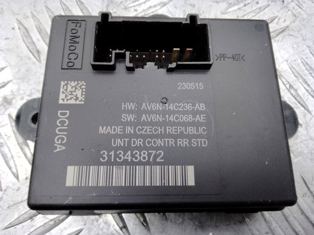 Блок комфорта задней двери 31343873 VOLVO