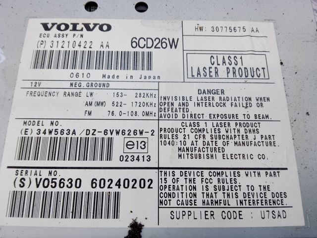 VOLVO 36050346 в наличии Киев