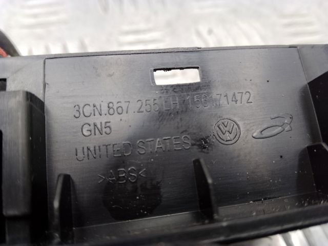 VAG 3CN867255A82V Панель (накладка) блока управления стеклоподъемником передняя левая в наличии Днепр