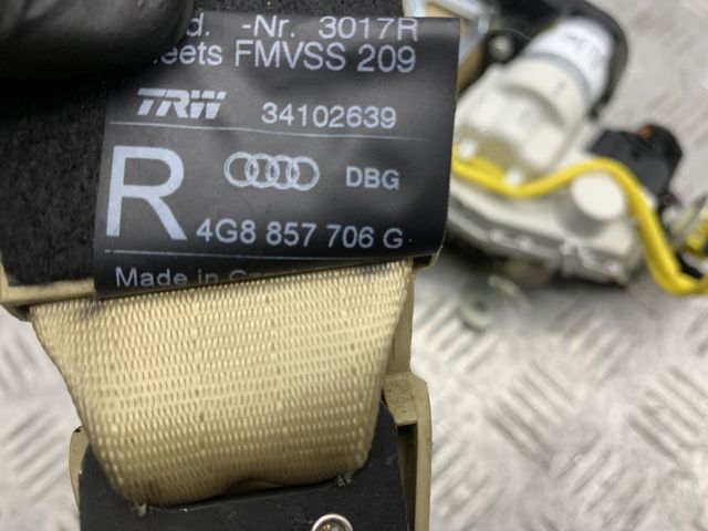 4G8857706GDBG Ремень безопасности передний правый купить Ужгород