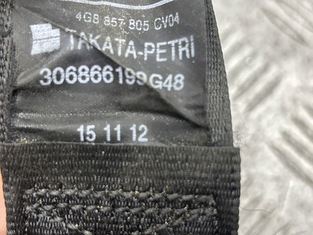Ремень безопасности задний 4G8857805CV04 VAG