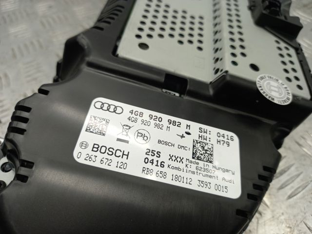 Приборная доска 4G8920982M VAG