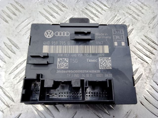 Блок комфорта задней двери 4H0959795PZ01 VAG