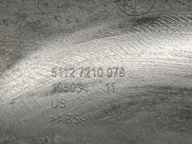 Кронштейн бампера заднего, внешний правый 51127210078 BMW