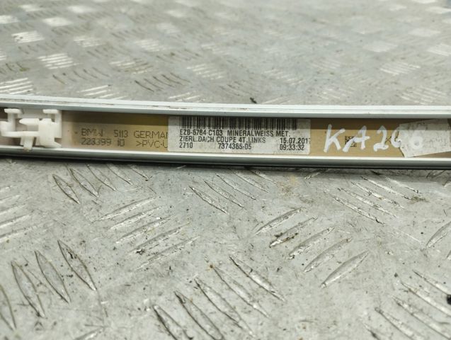 Молдинг крыши, правый 51137372800 BMW