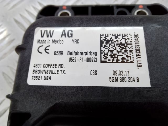 Подушка безопасности боковая 5GM880204B VAG