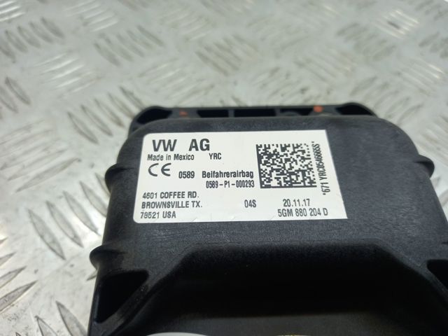 Подушка безопасности, пассажирская 5GM880204D VAG