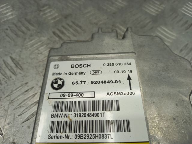 Блок управления airbag 65779240083 BMW