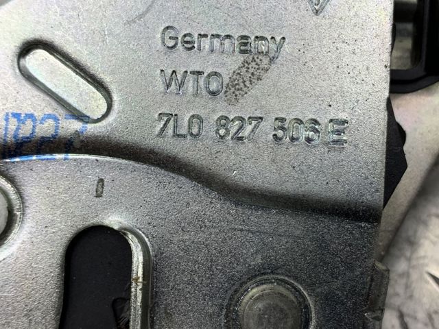 7L0827506E PORSCHE Замок крышки багажника (двери 3/5-й задней) купить в Черновцы