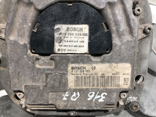 Электровентилятор охлаждения в сборе (мотор+крыльчатка) 7L6959455 VAG