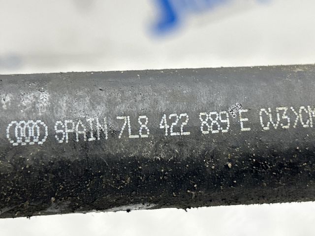 Шланг ГУР, низкого давления, от бачка к насосу 7L8422889E VAG