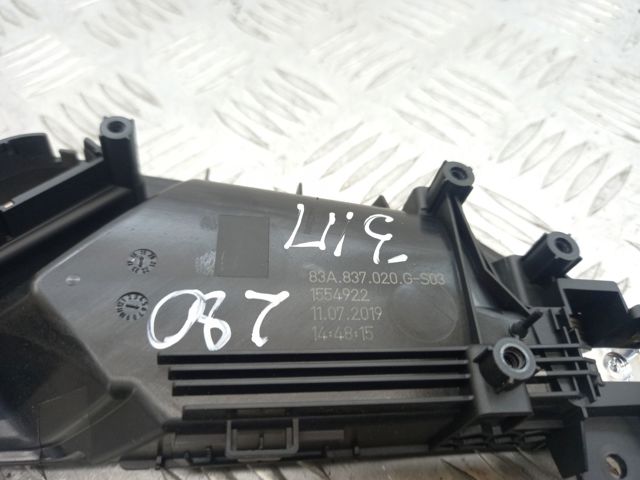 VAG 83A837020G4PK Ручка двери задней внутренняя правая в наличии Днепр