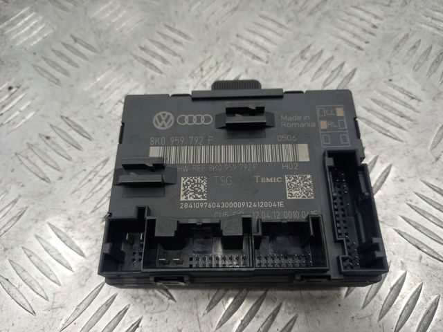 Блок комфорта передней двери 8K0959792P VAG