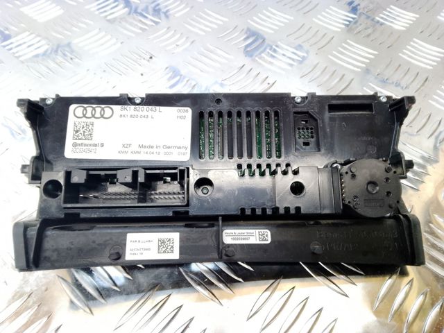 Блок управления печкой 8K1820043ABXZF VAG