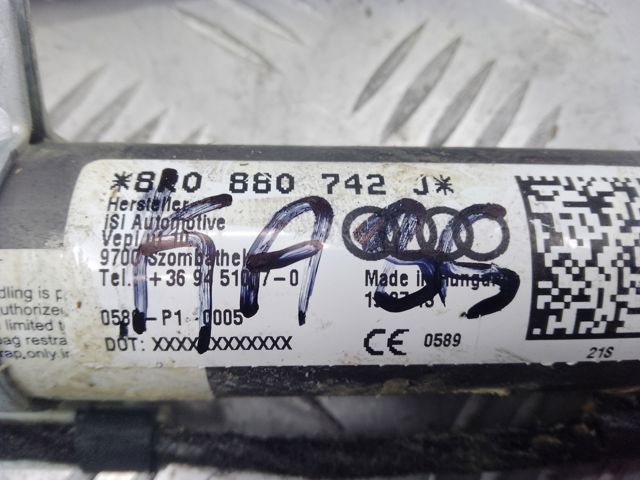 8R0880742J Подушка безопасности (AIRBAG) шторка боковая правая купить Павлоград