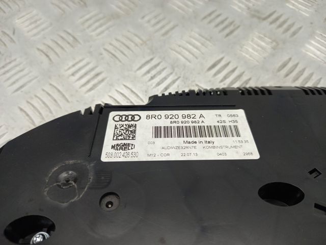 Приборная доска 8R0920982A VAG