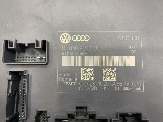 VAG 8T0959760B Модуль управления (ЭБУ) переднего сидения в наличии Харьков