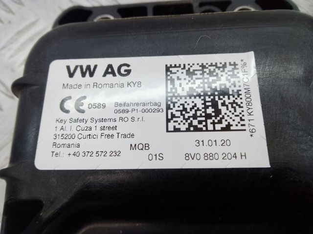 VAG 8V0880204H Подушка безопасности пассажира в наличии Харьков