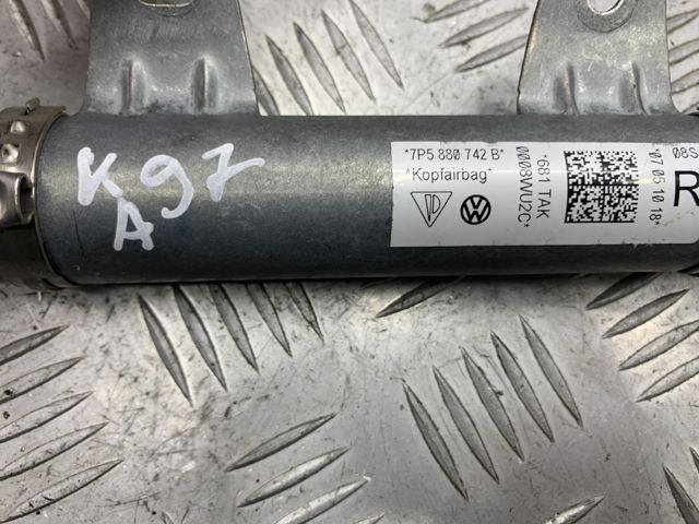 Шторка боковая правая 95880307001 VAG