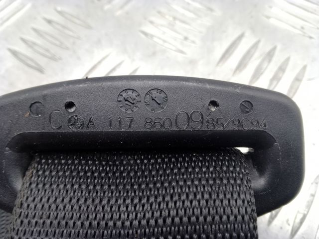 A1178600985 MERCEDES Ремень безопасности задний центральный купить в Сумы