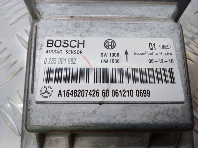 MERCEDES A1648207426 Модуль-процессор управления подушкой безопасности (ЭБУ AIRBAG) в наличии Павлоград
