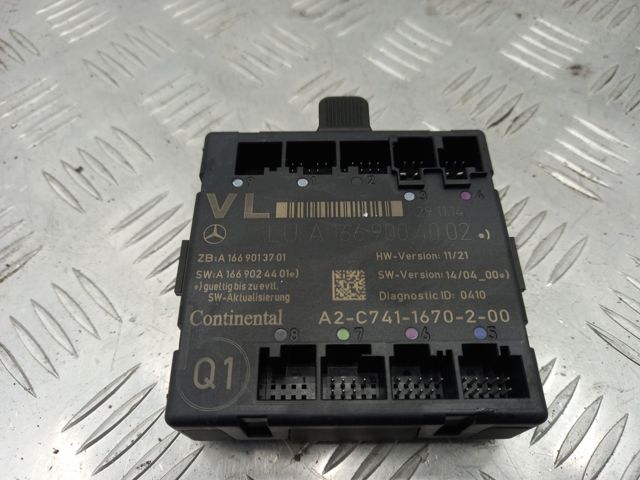Блок комфорта передней двери A1669004002 MERCEDES