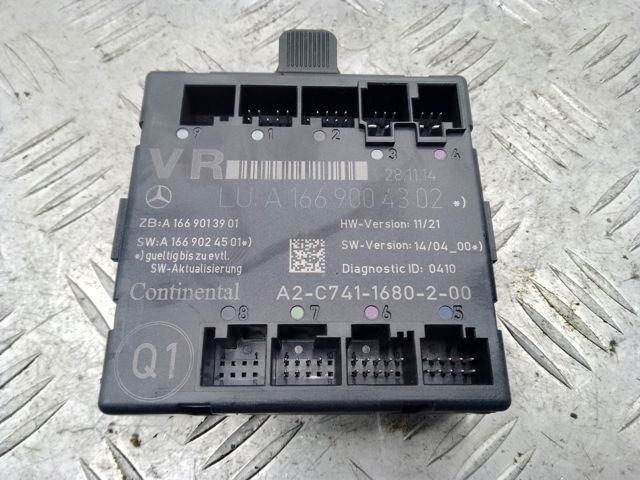 Блок комфорта передней двери A1669004302 MERCEDES