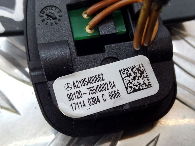 MERCEDES A2185400662 Блок кнопочных переключателей рулевого колеса в наличии Чернигов