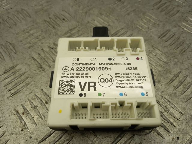 Блок комфорта передней двери A2229001909 MERCEDES