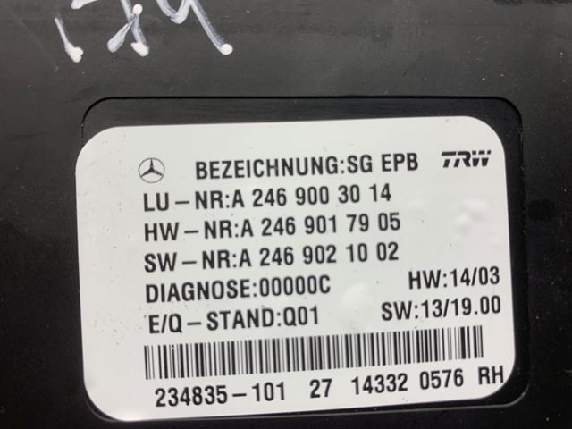 A2469003014 MERCEDES Блок управления (модуль) электромеханического стояночного тормоза купить в Ровно