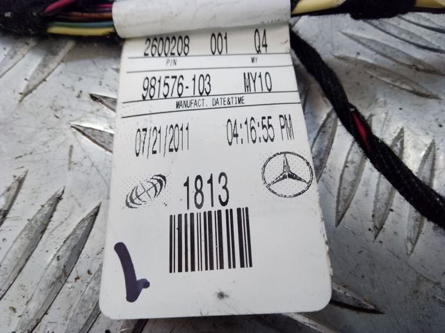 Жгут проводов передней двери A2514401813 MERCEDES