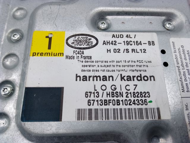 LR024792 LAND ROVER Усилитель звука аудиосистемы купить в Винница