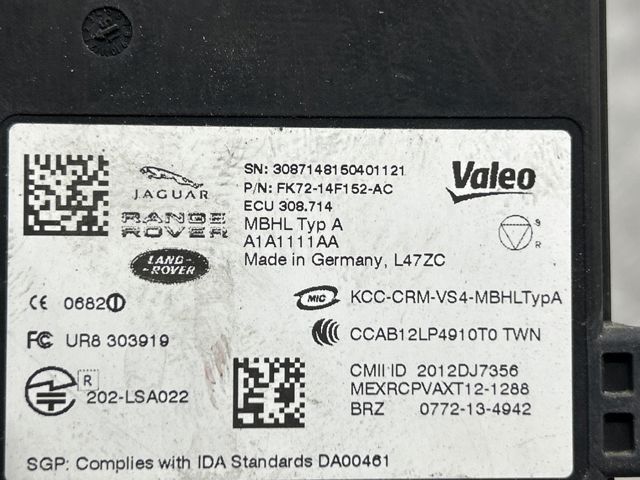 LR061039 LAND ROVER Датчик контроля мертвой зоны задний купить в Украина