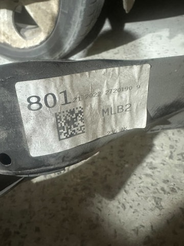 8W0505235AK VAG Балка задней подвески (подрамник) купить в Житомир