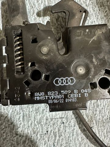 Запор капота (замок и привод замка капота) Audi A4 B9