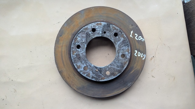 Диск тормозной передний MN102276 MITSUBISHI