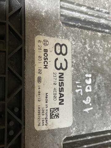 237104EB0D NISSAN Блок управления двигателем купить в Винница