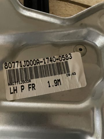 80771JD000 Механизм стеклоподъемника двери передней левой купить Черкассы