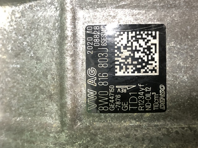 VAG 8W0816803J Компрессор кондиционера в наличии Хмельницкий