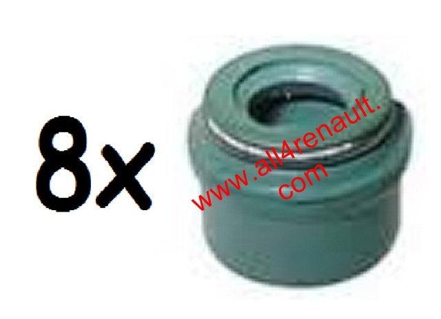 Bucim de válvula (coletor de óleo), admissão/escape Renault Laguna 1 B56, 556