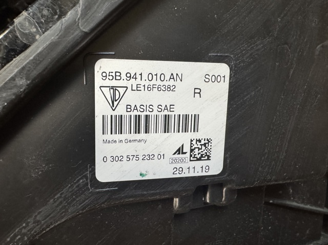 95B941010AN PORSCHE купить в Житомир