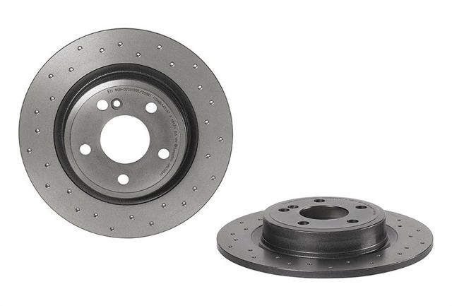 08B3484X BREMBO Диск тормозной задний купить в Сумы