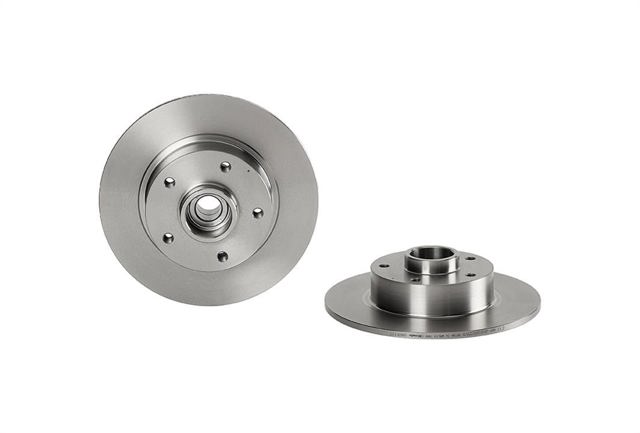 Disco do freio traseiro Renault Scenic 3 JZ0, JZ1