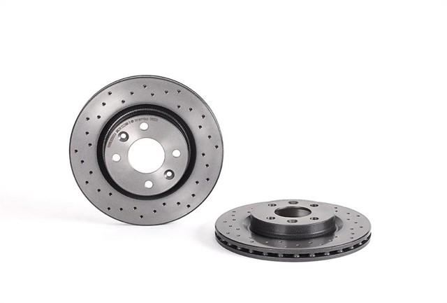 BREMBO 0958022X Передние тормозные диски в наличии Павлоград