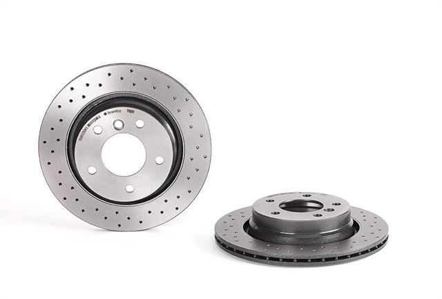 BREMBO 0977021X Диск тормозной задний в наличии Сумы