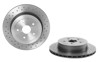 Disco do freio traseiro 0978132X BREMBO